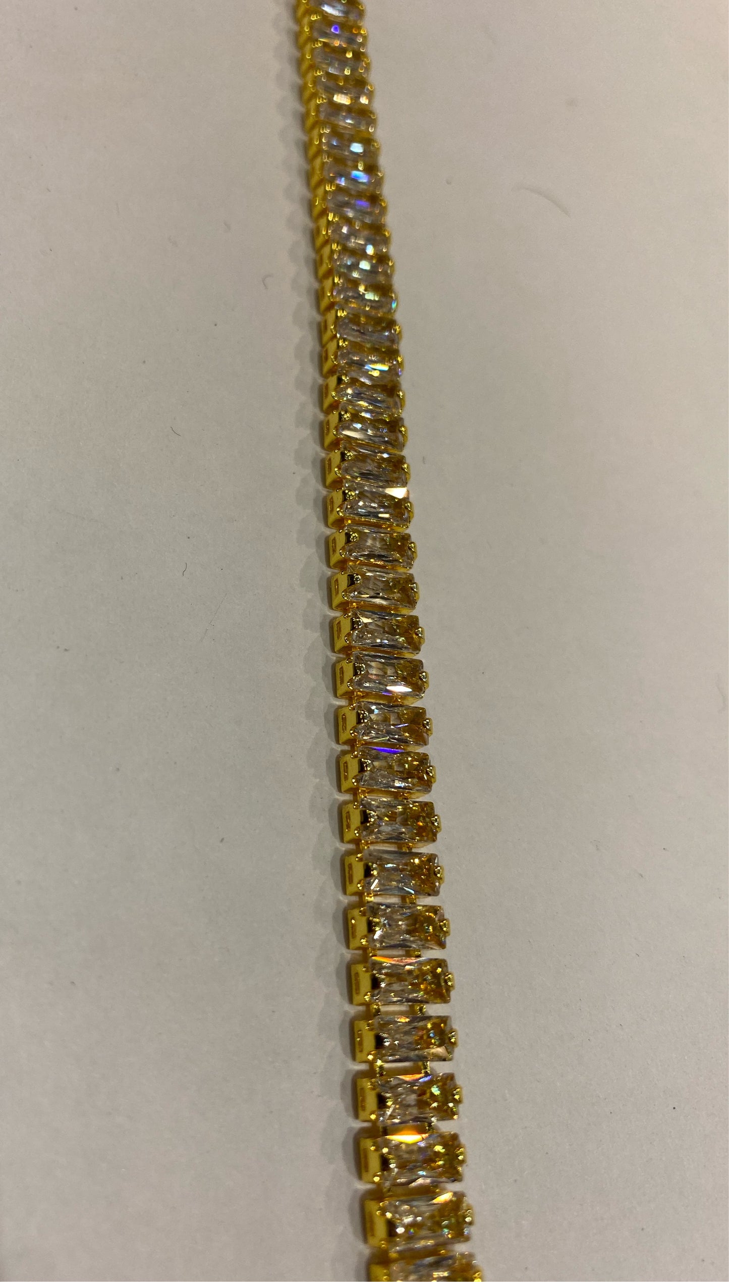 Gold Colour With Diamond Studded Bracelet 400527