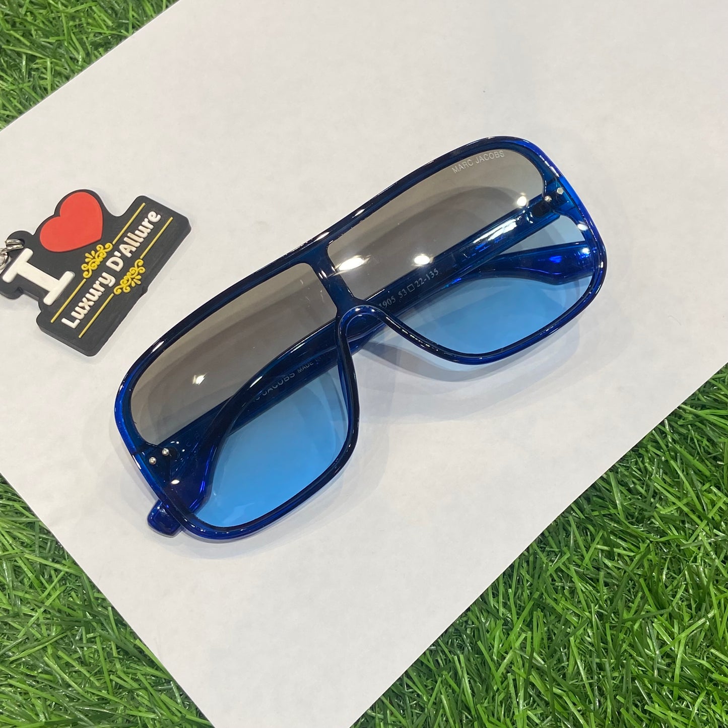 RAM Blue Frame Blue Shade Unisex Sunglasses Model 135