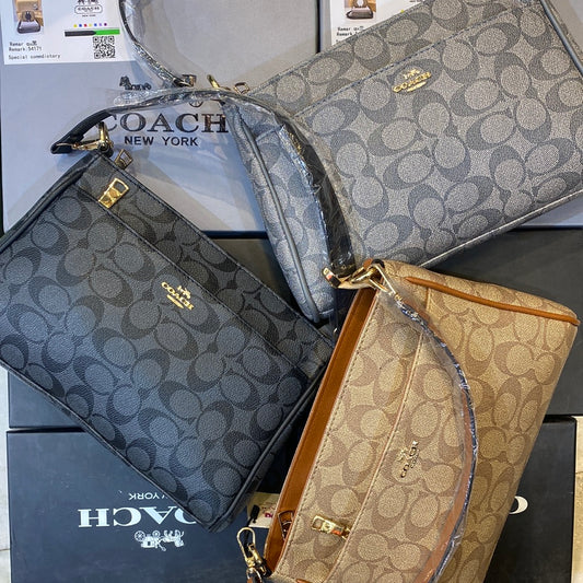 AOC Heavy Quality Monogram Side Sling Bag Ladies Bag 9146