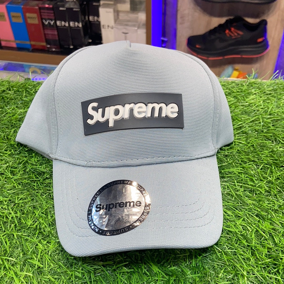 Grey Supreme Sports Cap