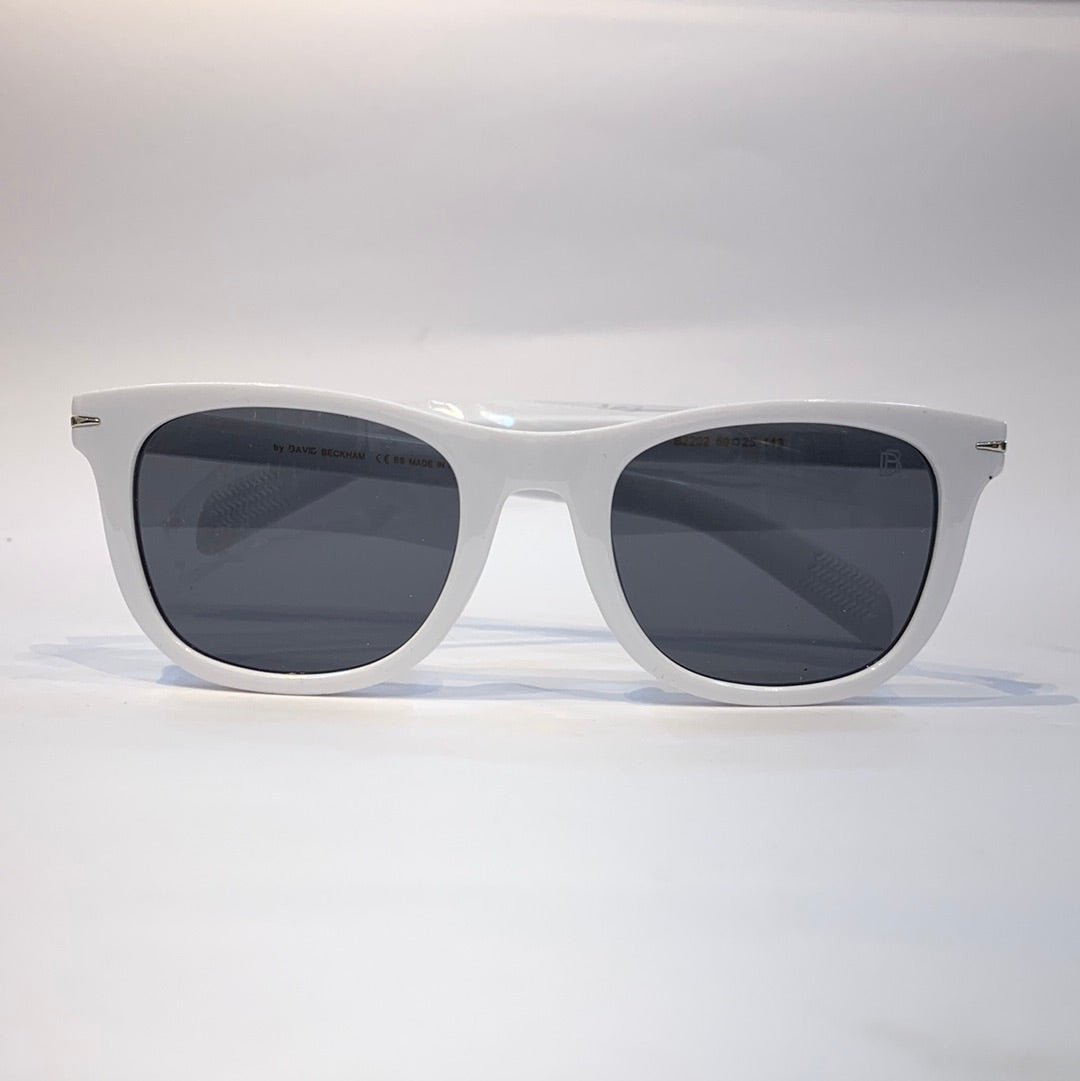 BD White Frame Black Shade Sunglass B220260 25-143