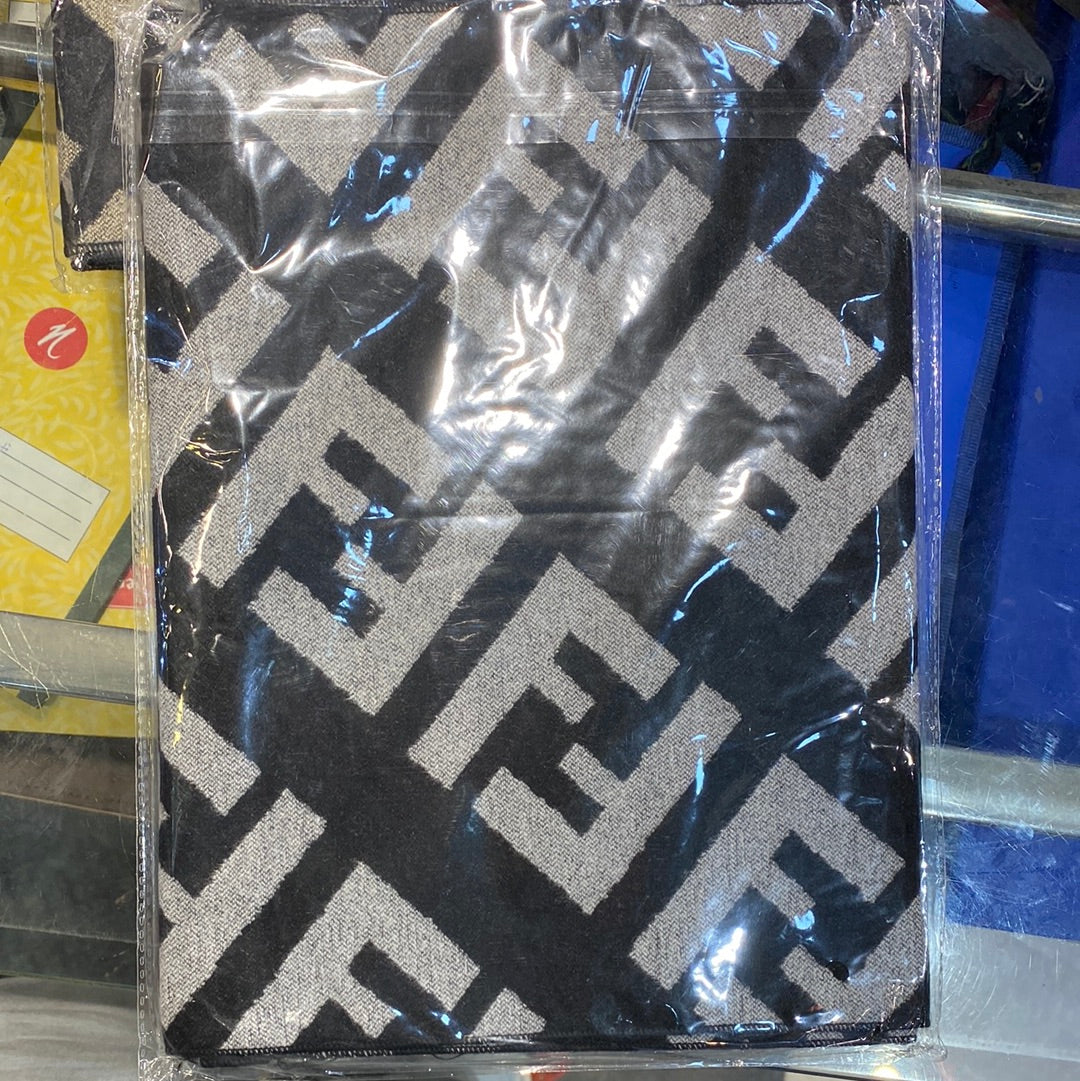 Fen Nef Black Colour With White Nef Logo Imported Muffler 49013