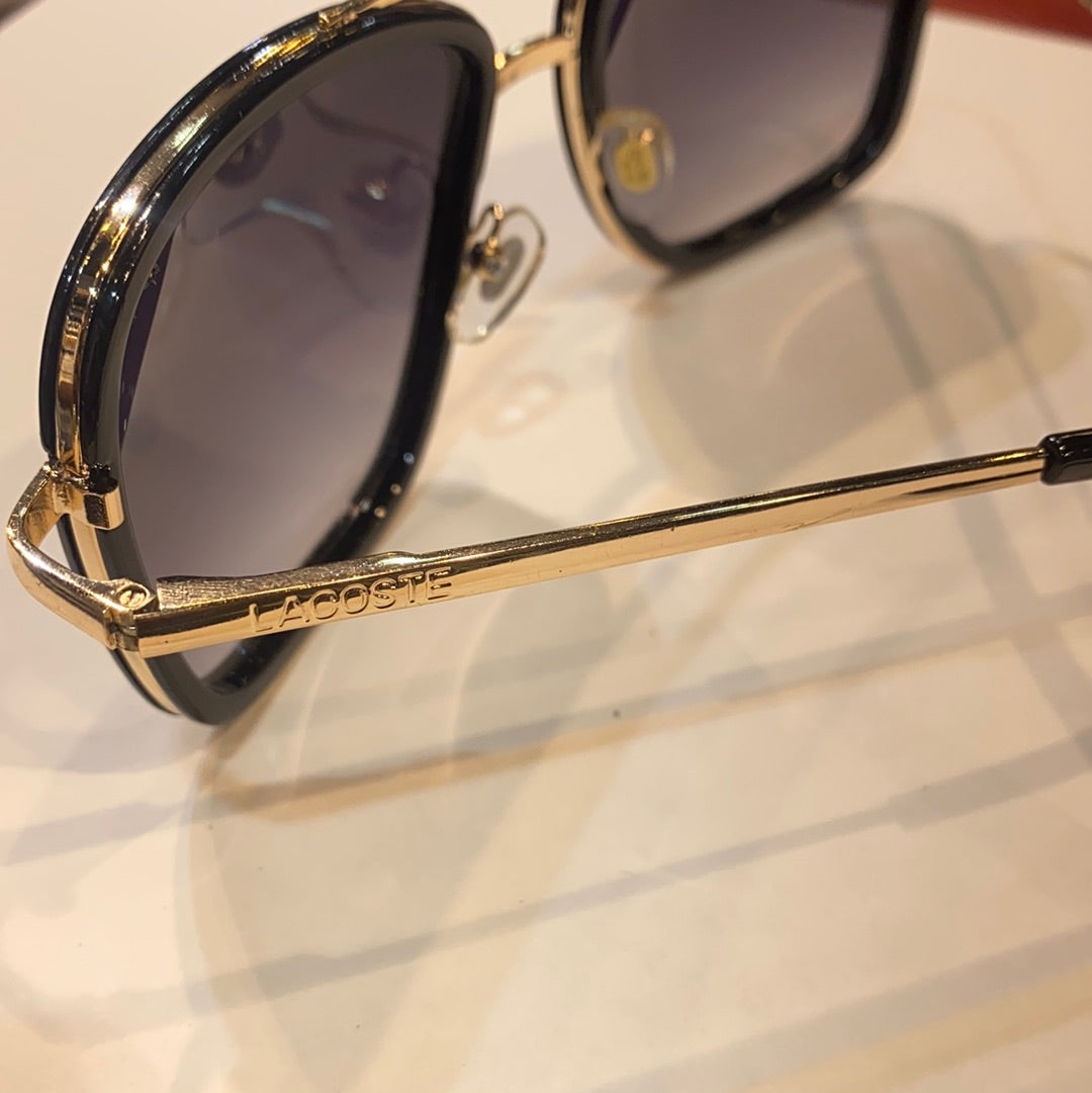 Cal Gold Black Frame Black Shade sunglasses L138 54 14-135