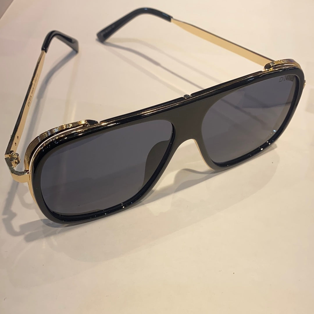 Mah Black Fram Printed Branded Luxury Sunglasses 2672 58 16-141
