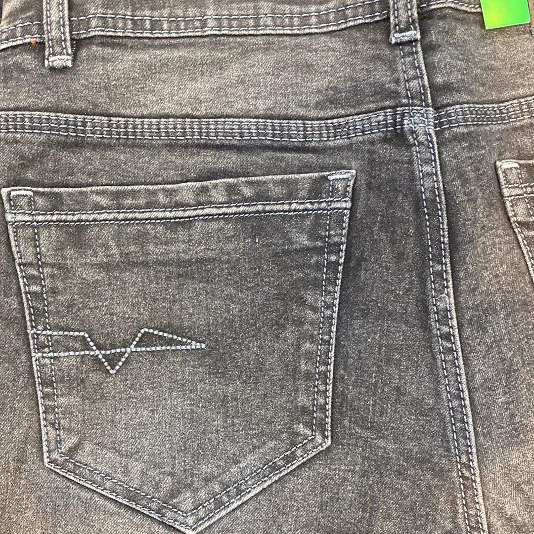 EID Black Denim Straight Fit plain jeans Branded Designers Men’s Jeans EID 17730 AAA1