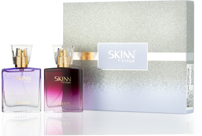 Skinn by Titan Celeste + Sheer Eau de Parfum Combo Set