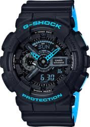 SHG Black Blue Water Rasistant Sports Watch With Orignal Box