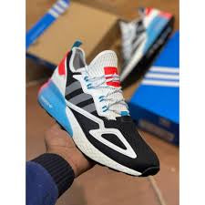 IDA White Black Orange Grey Stripes Sports Running Shoes 779001