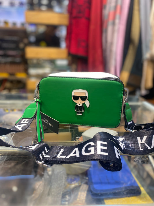 Green Colour RAK KAR Fashionable Side Sling Bag 400798