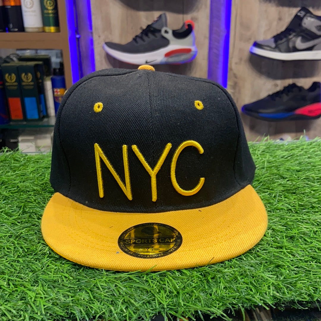 Black Yellow NYC Cap