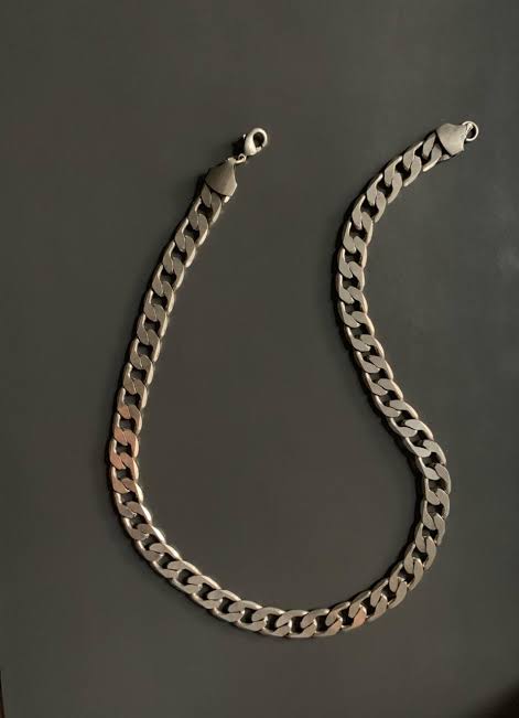 Sliver Stainless Steel Unisex Brooklyn Heavy Chain Necklace 199905