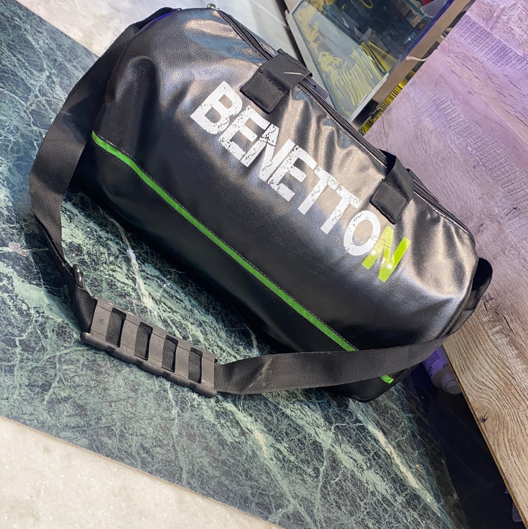 Benetton Travel Duffle Gym Bag Unisex