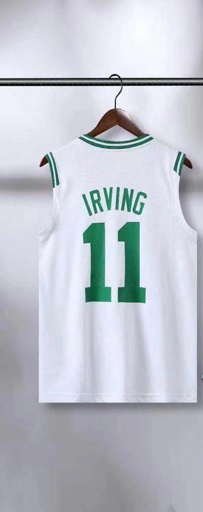 White Green Colour Irving 11 Jersey Imported Quality 110432