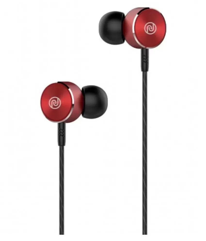 Noise YRD Wired Earphones Raving Red Colour