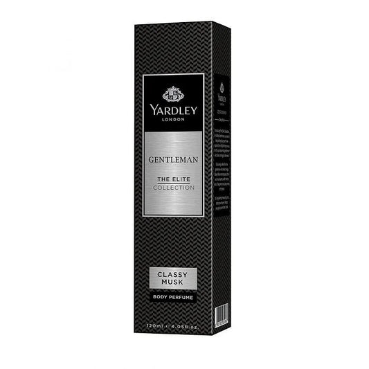 Yardley London Gentleman The Elite Collection Classy Musk Body Perfume 120ml