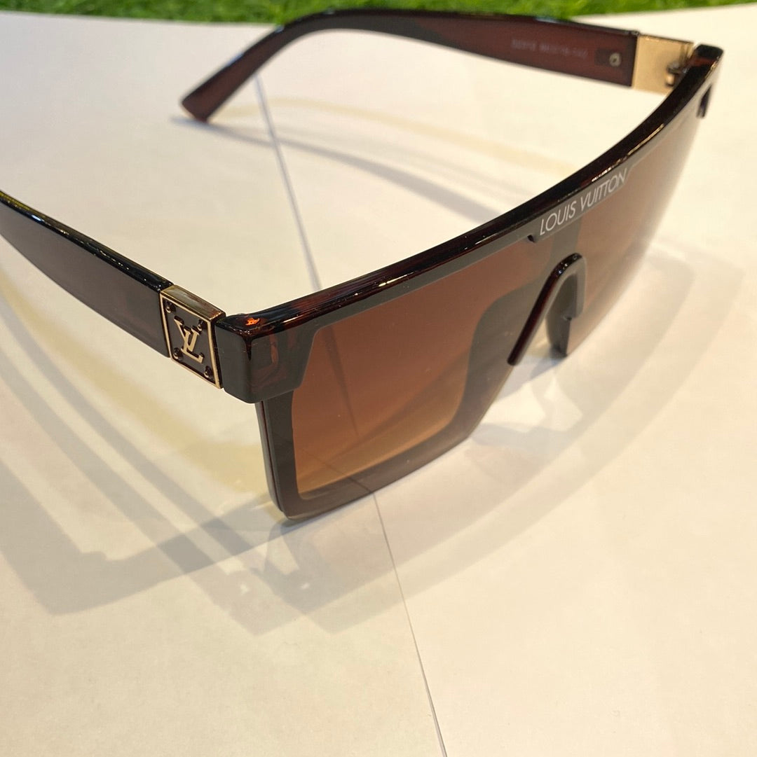 Brown Frame Printed Branded Luxury Sunglasses 32312 60 18-142