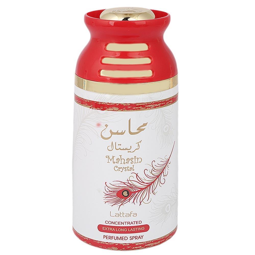 Lattafa Mahasin Crystal Concertrated Extra Long Lasting Perfumed Spray