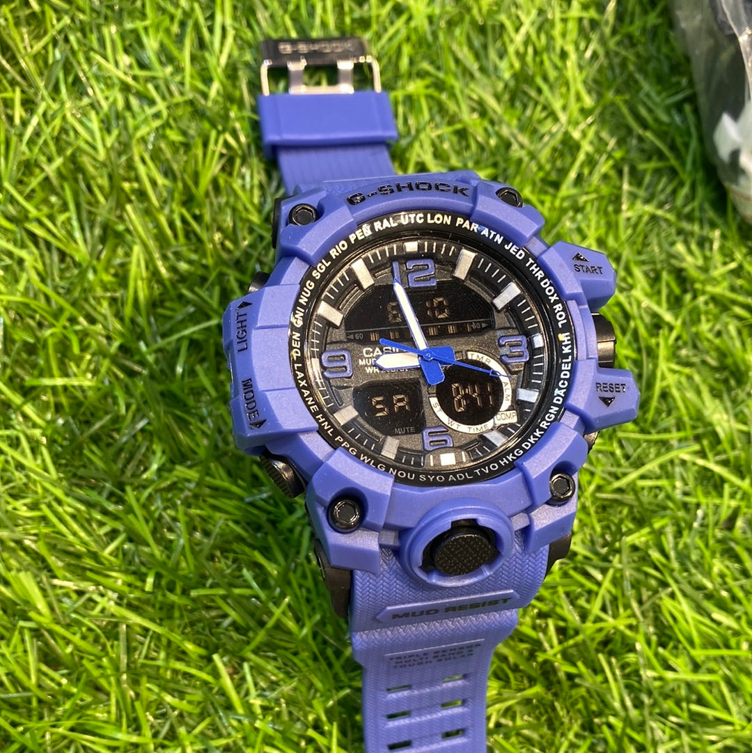 Blue Colour Sports Watch With Orignal Box 500159