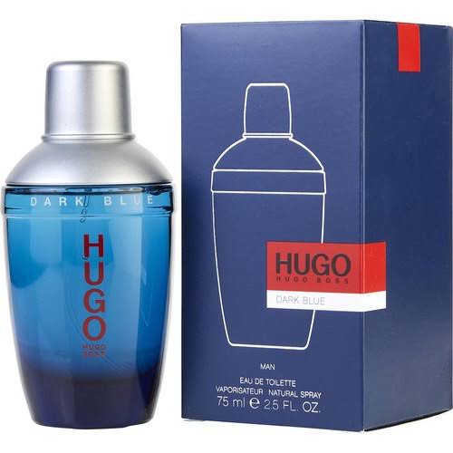 HUGO BOSS Dark Blue Man Eau De Toilette Vaporisateur Natural Spray 75 ml e 2.5 FL. OZ.