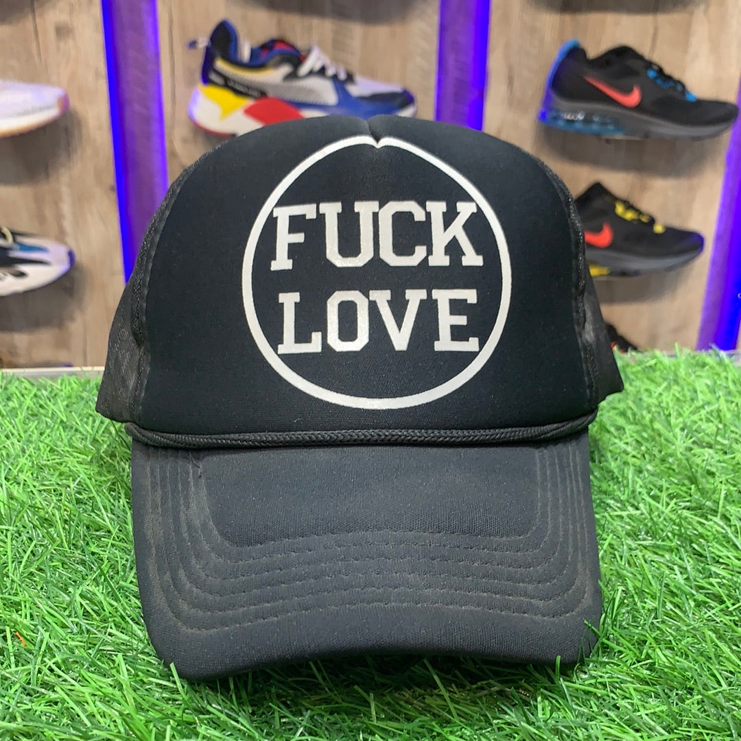 Black Fuck Love Cap Net 700151