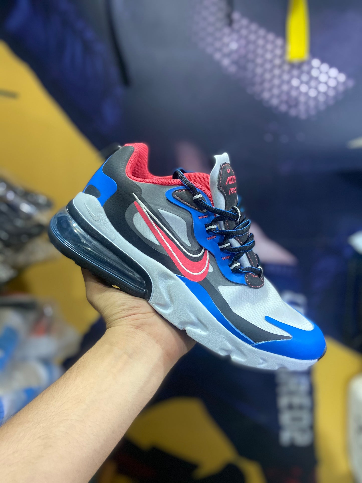 Sale Grey Blue Red Black Net Sports Running Tube Shoes 1634400