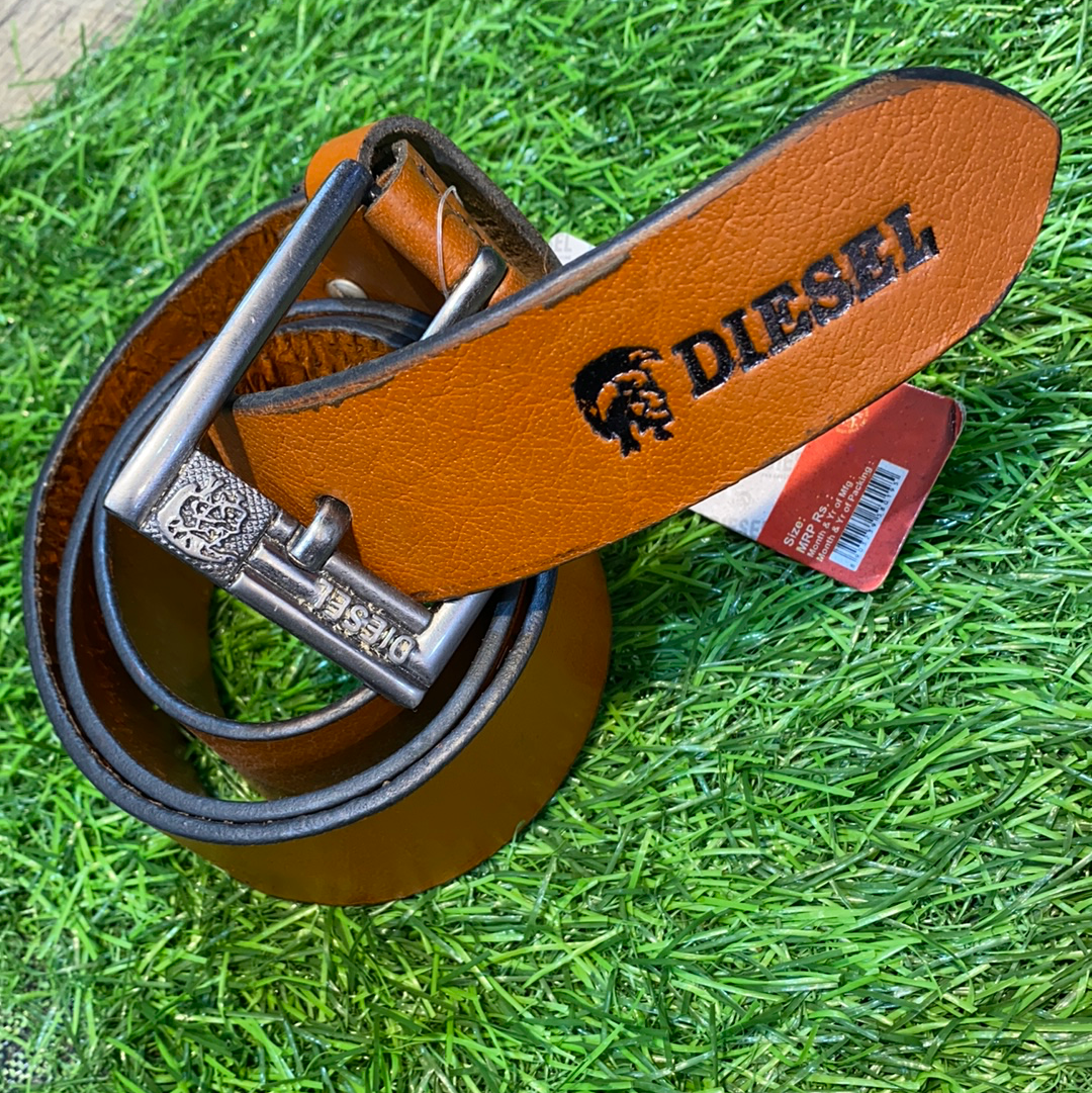 Men’s Genuine Leather Belt (Brown) 900123
