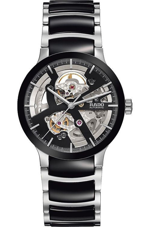 Dar Black Silver Chain Black Ring Black Dial Automatic Watch 401038