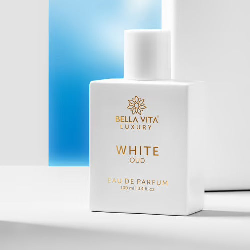 Bella Vita Organic White Oud Eau De Parfum for Men & Women 100 ml 3.4 fl. oz