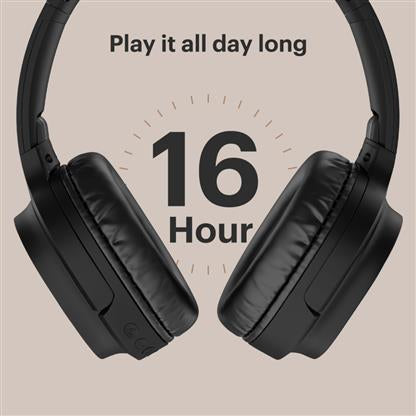 Noise One On-Ear Bluetooth Headphones with Mic, with 16 Hour Playtime