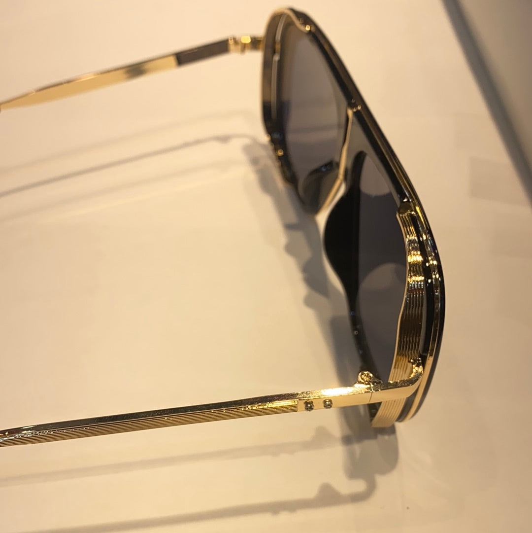 Mah Black Fram Printed Branded Luxury Sunglasses 2672 58 16-141