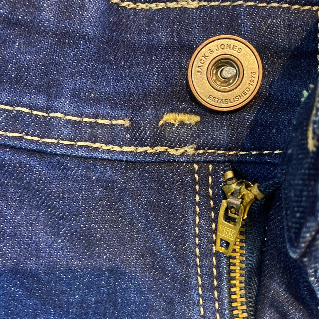 Jack JJ  Vintage Blue Denim Slim Fit jeans Branded Designers Men’s Jeans 110306