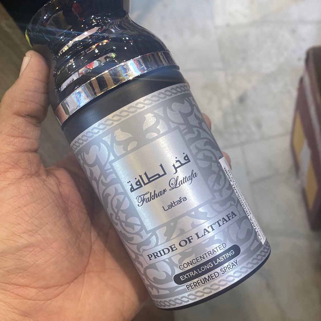 Lattafa Fakhar Lattafa Silver Perfumed Spray 250 ml