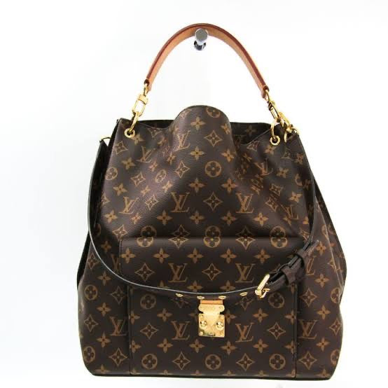 UOL Brown Tan Monogram Hubo Imported Ladies Handbag