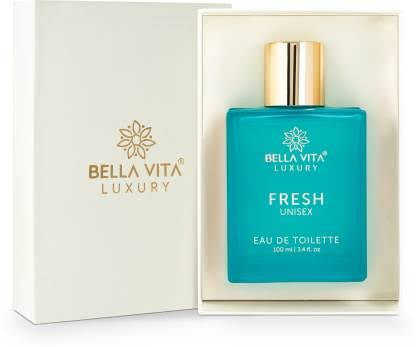 Bella Vita Organic Fresh Unisex EDT for Men & Women 100 ml 3.4 fl. oz