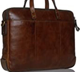 Fos Genuine Leather Laptop Bag
