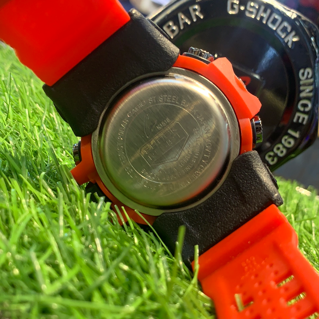 Red Water Resistant Sports Watch With Ogi Box