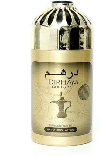 Dirham Gold Concentrated Extra Long Lasting Perfume Spray