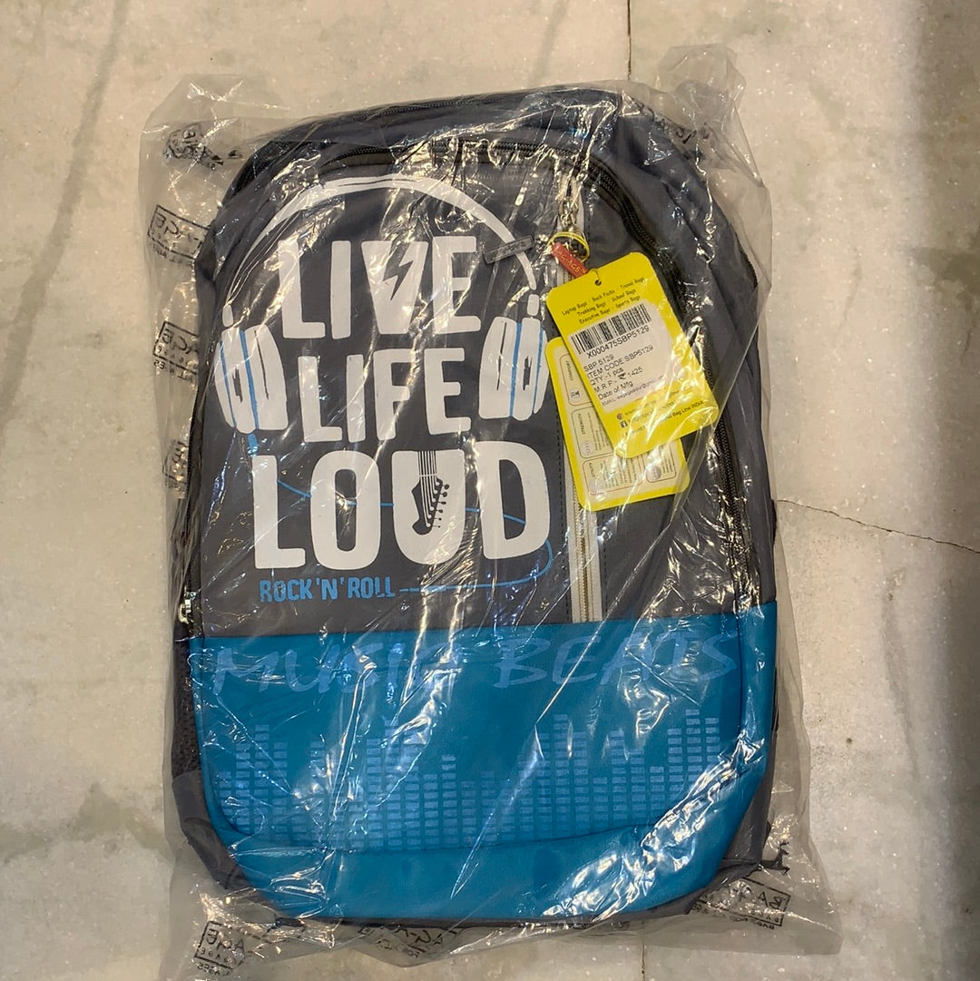 BAG-AGE Live Life Good Original Design Backpack
