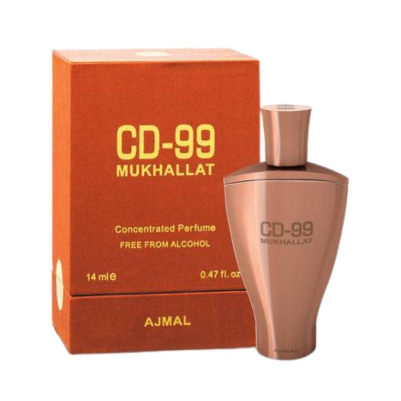 Ajmal CD – 99 Mukhallat Attar 14ml Concentrated Oil e 0.47 fl.oz.
