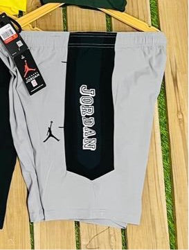 JOR ROJ Grey Colour With Black Strip Ns Fabric Imported Shorts 108626