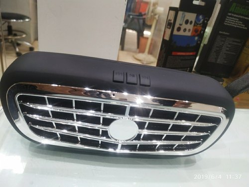 Portable Mini Car Bumper Shape Speaker NBS-12 (Black)